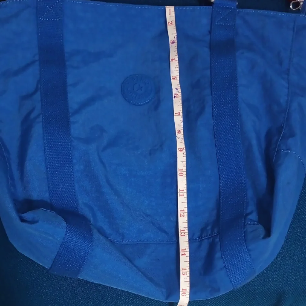 Kipling Vibrant Blue Tote Bag - Picture 6 of 16